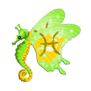 Pisces Butterfly Seahorse